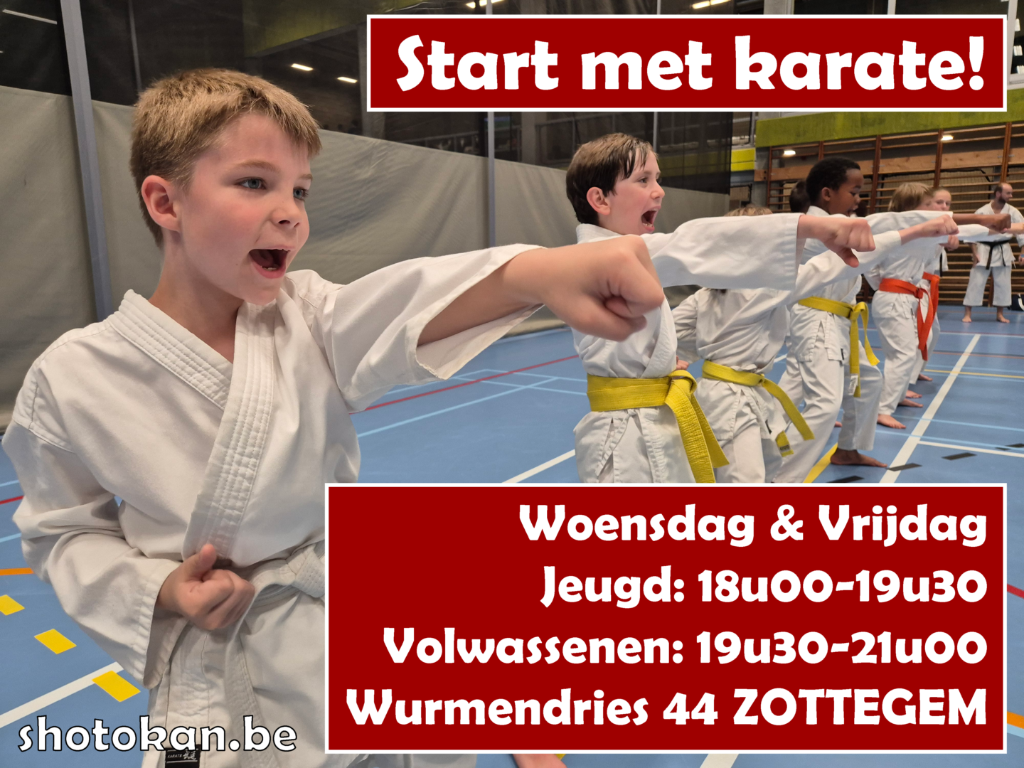 Starten met karate!